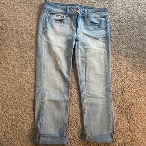 American Eagle Artist Crop Jeans